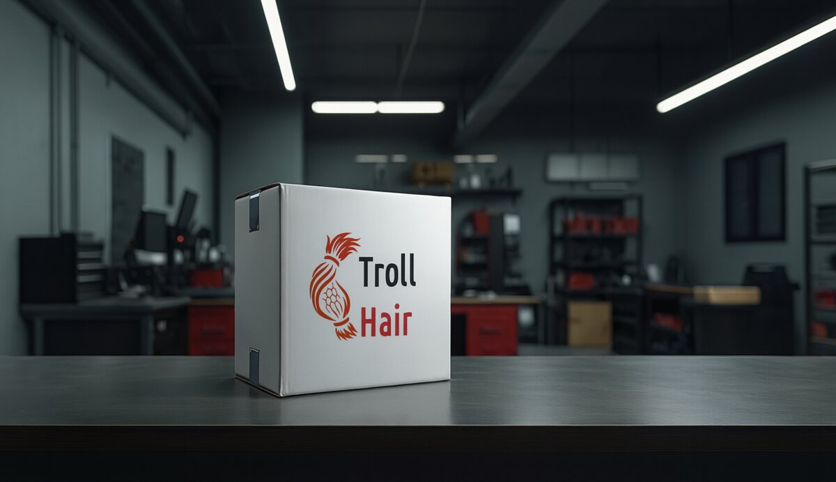 Troll Hair sample box containing carbon nanotube materials