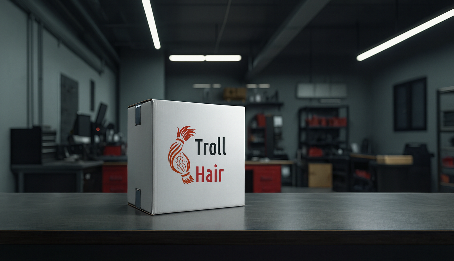 Troll Hair sample box containing carbon nanotube materials