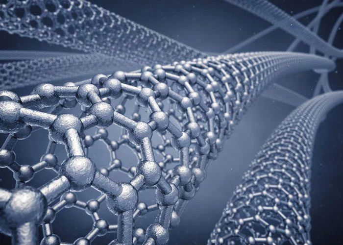Carbon nanotube molecular structure visualization